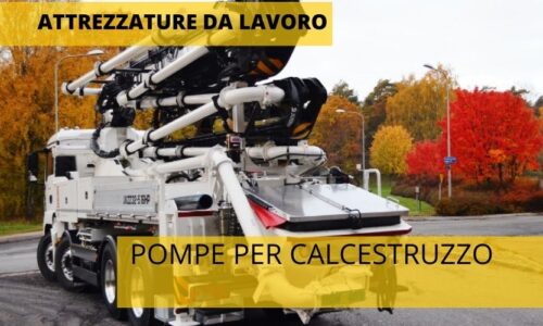 POMPE PER CALCESTRUZZO