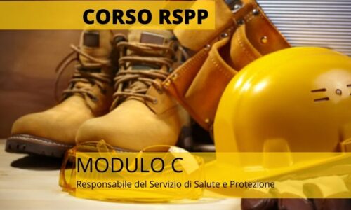 CORSO RSPP MODULO C