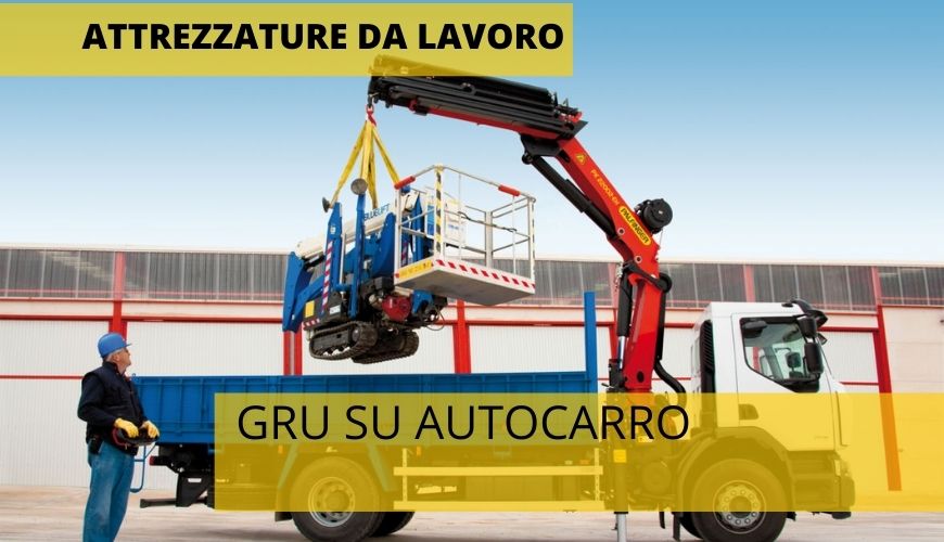 Gru su autocarro